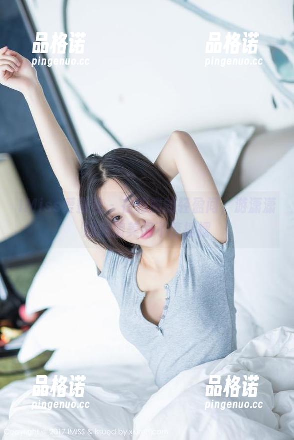 IMiss爱蜜社 - 在和服的轻盈间，游潇潇的私房美图不停摇摆
