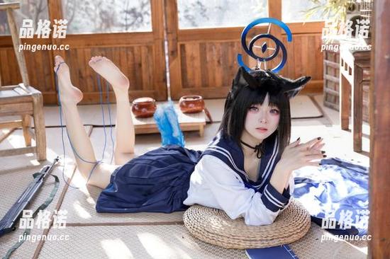 九柒喵的这个套图，甲铁城的无名和服，莫不是要把我眼睛闪瞎了吧？