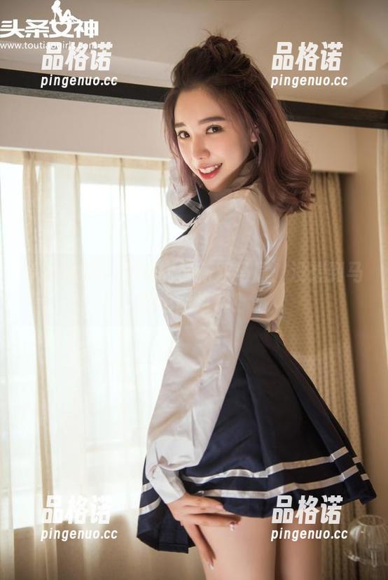 头条女神-语溪 头条女神 - 语溪的最新双马尾:没想到马尾也能这样!